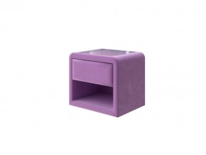 PROxSON Тумба Cube (Ткань: Велюр Shaggy Lilac) 52x41 в Губахе - gubaha.mebel-74.com | фото