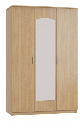Шкаф 3-х дверный с зеркалом Шк210.1 МС Ирина в Губахе - gubaha.mebel-74.com | фото