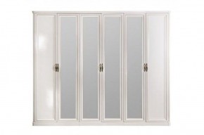 Шкаф 6-ти ств (2+2+2) с зеркалами Натали (комплект) в Губахе - gubaha.mebel-74.com | фото
