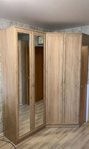 Шкаф для белья со штангой и полками арт.101 в Губахе - gubaha.mebel-74.com | фото