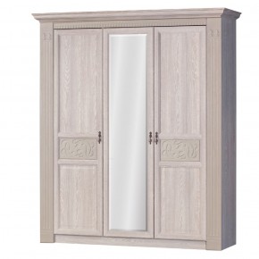 Шкаф для одежды 3-х дверный №180 "Лючия" Дуб оксфорд серый в Губахе - gubaha.mebel-74.com | фото