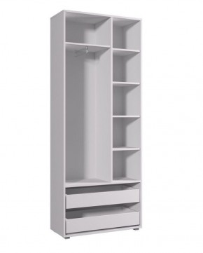 Шкаф ДМ 800 с 2-мя ящиками (белый) в Губахе - gubaha.mebel-74.com | фото