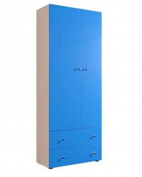 Шкаф ДМ 800 с 2-мя ящиками (ясень шимо) в Губахе - gubaha.mebel-74.com | фото