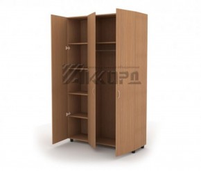 Шкаф комбинированный для одежды ШГ 84.3 (1200*620*1800) в Губахе - gubaha.mebel-74.com | фото