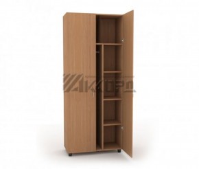 Шкаф комбинированный для одежды ШГ 84.4 (800*620*1800) в Губахе - gubaha.mebel-74.com | фото