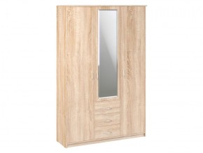 Шкаф комбинированный Дуэт Люкс с зеркалом в Губахе - gubaha.mebel-74.com | фото