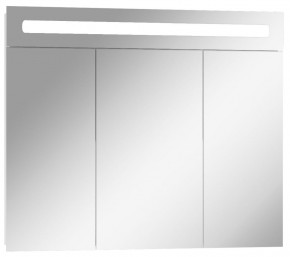 Шкаф-зеркало Аврора 85 с подсветкой LED Домино (DV8010HZ) в Губахе - gubaha.mebel-74.com | фото