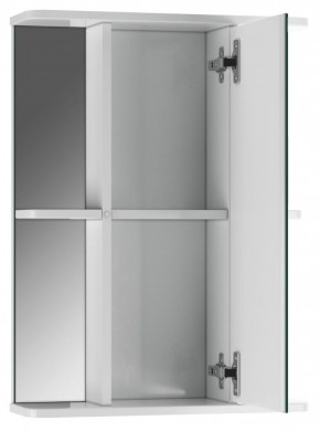 Шкаф-зеркало Норма 2-50 правый АЙСБЕРГ (DA1608HZ) в Губахе - gubaha.mebel-74.com | фото