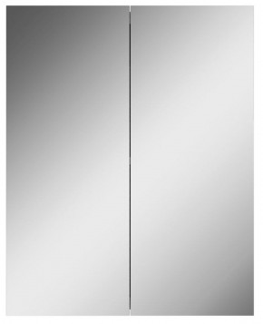 Шкаф-зеркало Норма 55 2 двери АЙСБЕРГ (DA1638HZ) в Губахе - gubaha.mebel-74.com | фото