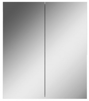 Шкаф-зеркало Норма 60 2 двери АЙСБЕРГ (DA1619HZ) в Губахе - gubaha.mebel-74.com | фото