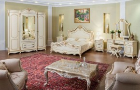 Спальный гарнитур Мона Лиза (крем) 1600 в Губахе - gubaha.mebel-74.com | фото
