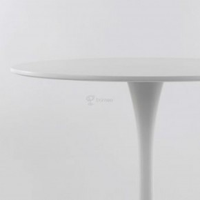 Стол Barneo T-3 Tulip style (RAL9003 белый, D100) в Губахе - gubaha.mebel-74.com | фото
