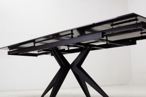 Стол FORIO 160 MATT BLACK MARBLE SOLID CERAMIC / BLACK, ®DISAUR в Губахе - gubaha.mebel-74.com | фото