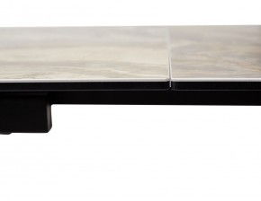 Стол IVAR 180 MARBLES KL-80 Серый мрамор, итальянская керамика, ®DISAUR в Губахе - gubaha.mebel-74.com | фото