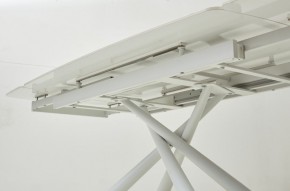 Стол RIVOLI 140 GLOSS LUXURY PANDORA SOLID CERAMIC / WHITE, ®DISAUR в Губахе - gubaha.mebel-74.com | фото