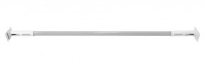 Турник раздвижной 1450-1700 цв. белый-серый FLEXTER PROFI в Губахе - gubaha.mebel-74.com | фото