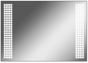 Зеркало Cosmo 100 black с подсветкой Sansa (SC1047Z) в Губахе - gubaha.mebel-74.com | фото
