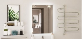 Зеркало Дублин 800х600 с подсветкой Домино (GL7017Z) в Губахе - gubaha.mebel-74.com | фото