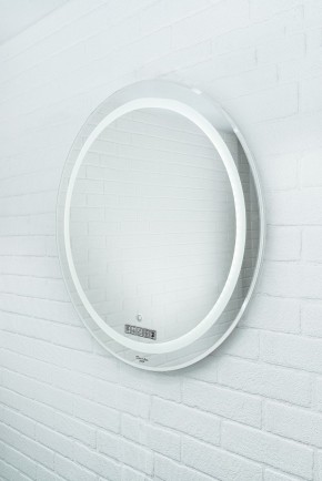 Зеркало Gia 75 white с подсветкой Sansa (SGa1044Z) в Губахе - gubaha.mebel-74.com | фото