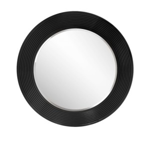 Зеркало круглое черный (РМ/02(S) в Губахе - gubaha.mebel-74.com | фото