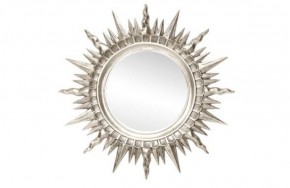 Зеркало круглое серебро (1810(1) в Губахе - gubaha.mebel-74.com | фото
