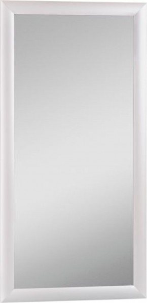 Зеркало МДФ профиль 1200х600 Алюминий Домино (DM9001Z) в Губахе - gubaha.mebel-74.com | фото