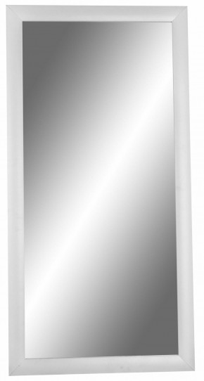 Зеркало МДФ профиль 1200х600 Белый Домино (DM9016Z) в Губахе - gubaha.mebel-74.com | фото