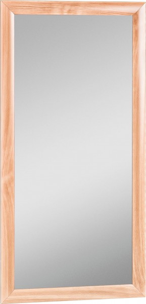 Зеркало МДФ профиль 1200х600 Бук Домино (DM9002Z) в Губахе - gubaha.mebel-74.com | фото