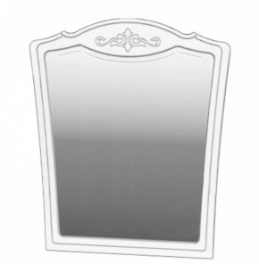 ЛОТОС Зеркало навесное белый лак в Губахе - gubaha.mebel-74.com | фото