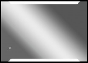 Зеркало Оттава 1000х700 с подсветкой Домино (GL7028Z) в Губахе - gubaha.mebel-74.com | фото